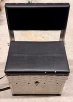 Viskoffer met rugleuning met accessoires, Ophalen of Verzenden, Gebruikt, Koffer of Tas