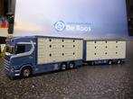 Tekno Scania veecombi Bruhlmann, Ophalen of Verzenden, Nieuw, Bus of Vrachtwagen, Tekno