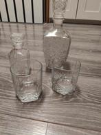 Karaffen en Whisky Glazen Set, Antiek en Kunst, Antiek | Glas en Kristal, Ophalen