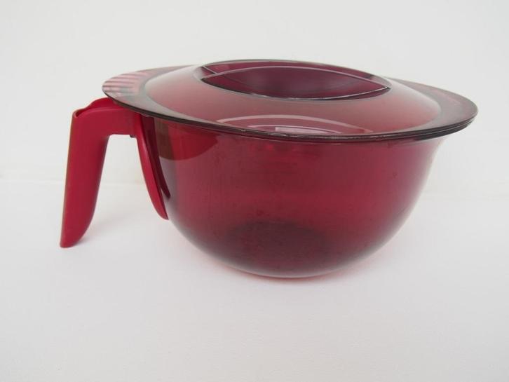 Microcook kan, 1,5 liter geschikt voor de magnetron, Tupperw, Huis en Inrichting, Keuken | Tupperware, Nieuw, Schaal, Oranje, Ophalen of Verzenden