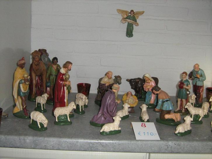 kerstgroep kerststal   no 8, Diversen, Kerst, Zo goed als nieuw, Ophalen of Verzenden