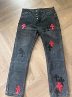 Chrome hearts jeans, Kleding | Dames, Spijkerbroeken en Jeans, Ophalen of Verzenden, Zo goed als nieuw, Blauw, W27 (confectie 34) of kleiner