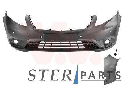 Voorbumper Mercedes-Benz Vito W447 A 4478859925 9999, Auto-onderdelen, Carrosserie en Plaatwerk, Bumper, Mercedes-Benz, Voor, Nieuw