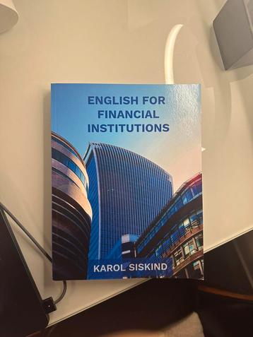 English for financial institutions ISBN 9782919965601