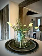 Kunst tulp luxe wit kunsttulp bloem stoer sober landelijk, Nieuw, Verzenden