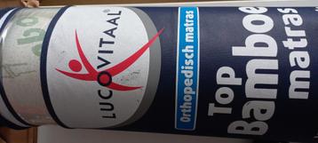 2x lucovitaal orthopedisch top matras 90x 200 beschikbaar voor biedingen