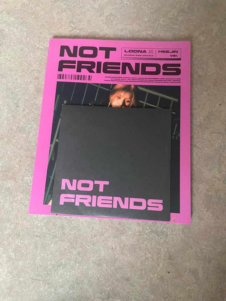 loona not friends heejin versie, Ophalen of Verzenden, Zo goed als nieuw, Cd of Plaat