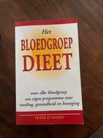 Bloedgroep Dieet Boek, Boeken, Ophalen of Verzenden, Gelezen, Dieet en Voeding