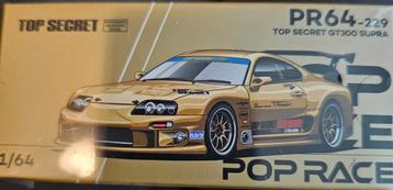 Pop Race Top Secret GT300 Supra 1/64 beschikbaar voor biedingen