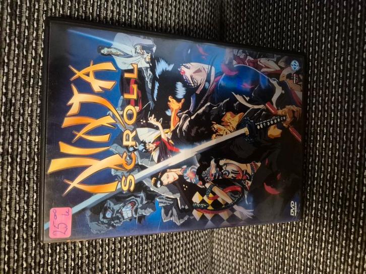 Dvd ninja scroll, Cd's en Dvd's, Dvd's | Tekenfilms en Animatie, Zo goed als nieuw, Anime (Japans), Alle leeftijden, Verzenden