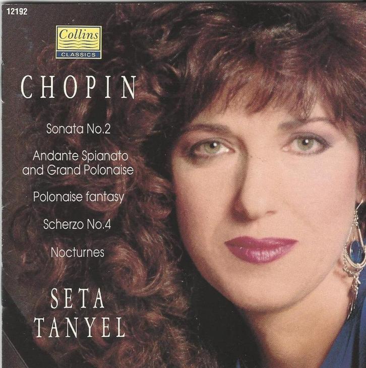Chopin - Sonata No. 2,Andante,Polonaise/ Seta Tanyel = 3,99, Cd's en Dvd's, Cd's | Klassiek, Zo goed als nieuw, Ophalen of Verzenden