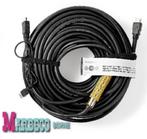 HDMI kabel 40 meter verguld,Gold High speed, 4K, 3D, ARC, 10 meter of meer, Nedis, Nieuw, Info@marbeco.nl
