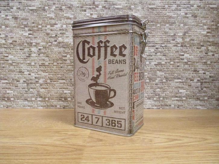 clipbox COFFEE beans, inhoud 1,3 liter, Verzamelen, Merken en Reclamevoorwerpen, Nieuw, Ophalen of Verzenden