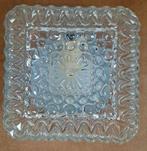 Vintage Plafonnière Bubbelglas, Ophalen of Verzenden, Gebruikt, Glas, Vintage