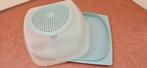 Tupperware Kaasdoos met Deksel, Ophalen of Verzenden, Gebruikt, Wit, Bus of Trommel