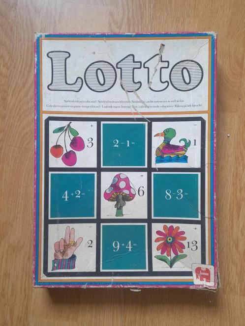 Rekenlotto (spelend rekenen - educatief) Vintage, Kinderen en Baby's, Speelgoed | Educatief en Creatief, Gebruikt, Rekenen, Ophalen of Verzenden