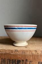 Franse spoelkom rode en blauwe streep, Antiek en Kunst, Ophalen of Verzenden