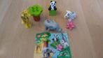 Duplo dierentuin dieren, Kinderen en Baby's, Speelgoed | Duplo en Lego, Ophalen of Verzenden, Zo goed als nieuw, Complete set