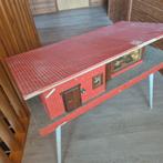 poppenhuis met inrichting en verlichting, Ophalen, Gebruikt, Hout