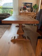 Robuuste Kloostertafel  225 X100X8. Cm, Huis en Inrichting, Tafels | Eettafels, Ophalen, Gebruikt, 100 tot 150 cm, Eikenhout