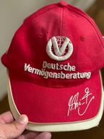 Gesigneerde Michael Schumacher Ferrari Pet / Cap, Ophalen of Verzenden, Zo goed als nieuw, Formule 1