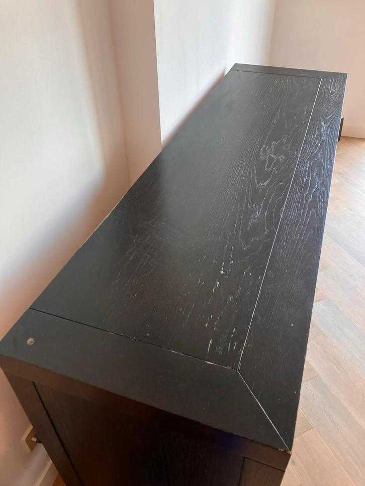 Gratis Afhalen Dressoir Donkerbruin - 1.67m, Huis en Inrichting, Kasten | Dressoirs, Gebruikt, 150 tot 200 cm, 50 tot 75 cm, Met lade(s)