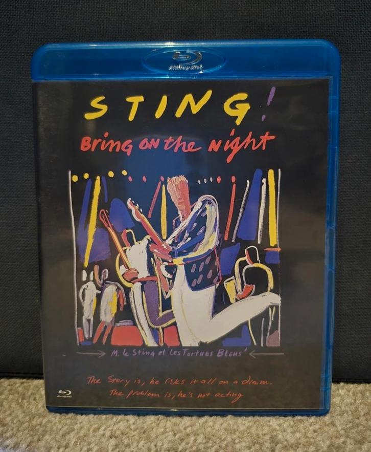 Sting - Bring On The Night (parijs / 1985), Cd's en Dvd's, Blu-ray, Zo goed als nieuw, Muziek en Concerten, Ophalen of Verzenden