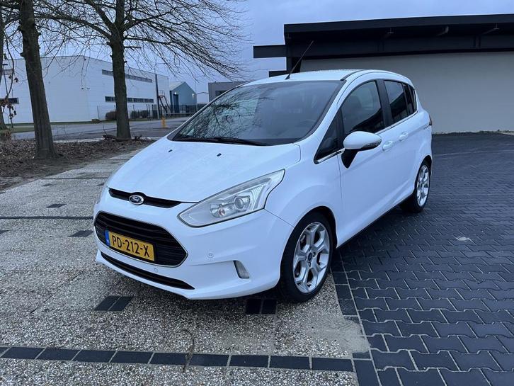 Ford B-MAX 1.0 EcoB. Titanium Climate Cruise Stl verwarming, Auto's, Ford, Bedrijf, Te koop, B-Max, ABS, Airbags, Airconditioning