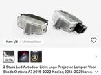 Deurlicht Skoda Octavia logo projector, Ophalen, Skoda