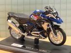 BMW R1200GS blue R1200 GS 1:18 maisto, Maisto, May Cheong Group France S.A.S., Nieuw, Ophalen of Verzenden