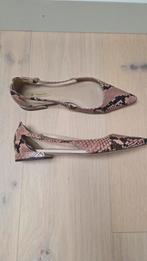 Massimo Dutti Ballerina's Slangenprint, Kleding | Dames, Schoenen, Zo goed als nieuw, Bruin, Massimo Dutti, Ballerina's