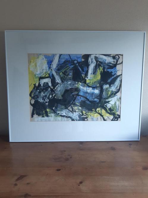Schilderij Jan Sierhuis 1962, Antiek en Kunst, Kunst | Schilderijen | Modern, Ophalen