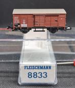 Fleischmann 8833 - K.P.E.V. goederenwagen Nm (15234), Gelijkstroom, Fleischmann, Wagon, Ophalen of Verzenden