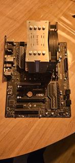 MSI B250 PC Mate + i5 7500 + 8GB DDR4, Gebruikt, LGA 1151, DDR4, Ophalen of Verzenden
