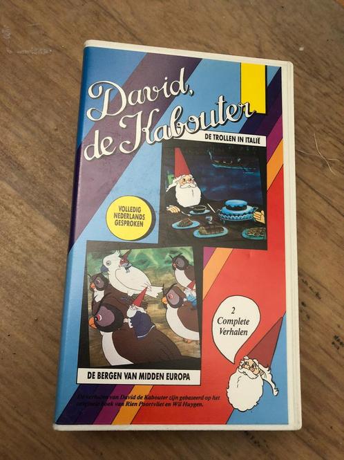 David de Kabouter VHS/Videoband, Cd's en Dvd's, VHS | Kinderen en Jeugd, Gebruikt, Ophalen of Verzenden