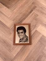 Vintage Elvis Presley spiegel 24x31,5 cm, Ophalen, Gebruikt