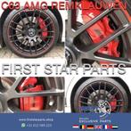 W204 W205 C63 AMG Remklauwen Set origineel Mercedes rood 4x, Auto-onderdelen, Remmen en Aandrijving, Gebruikt, Ophalen of Verzenden