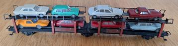 Fleischmann H0 autotransportwagen Epoche III / IV beschikbaar voor biedingen