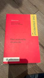 Het materiële strafrecht, Ophalen of Verzenden, Nieuw, Overige wetenschappen