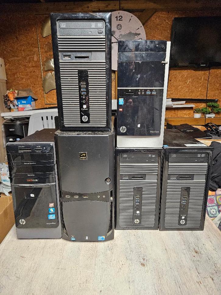 Intel Core i7 computers in werkende staat, Computers en Software, Desktop Pc's, Gebruikt, 3 tot 4 Ghz, HDD, 8 GB, Met videokaart