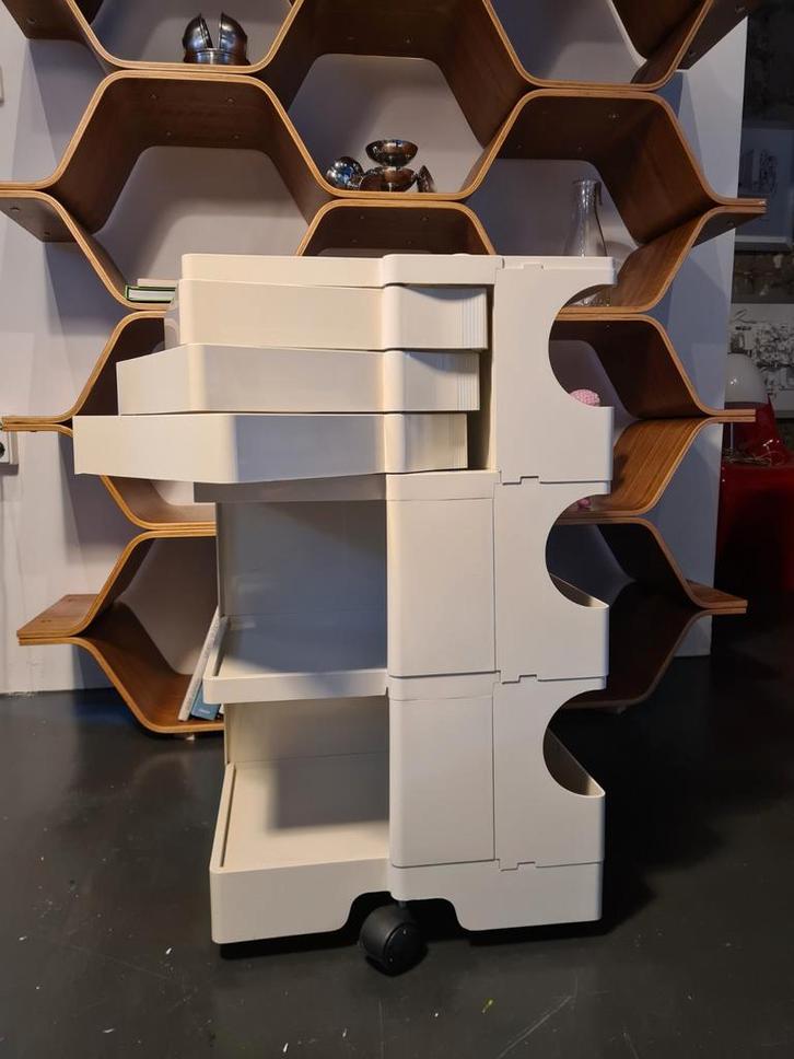 Vintage Boby Trolley, Joe Colombo, Kastje op wieltjes, Huis en Inrichting, Kasten | Overige, Ophalen