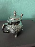Mini Theepot met Sierlijke Details, Antiek en Kunst, Ophalen of Verzenden