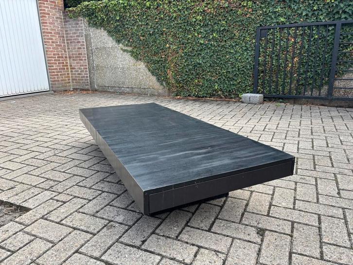 Axel Vervoordt style vintage design salontafel ❤️❤️❤️, Huis en Inrichting, Tafels | Salontafels, Gebruikt, Minder dan 50 cm, 50 tot 100 cm