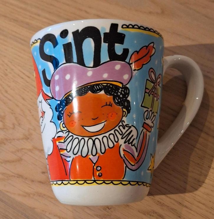 Blond Amsterdam Sinterklaas Mok - Puntgaaf!, Huis en Inrichting, Keuken | Servies, Zo goed als nieuw, Overige typen, Blond Amsterdam