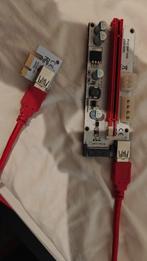 PCI-E x16 x1 risers VER 008s GOEDE STAAT, Computers en Software, Videokaarten, Ophalen of Verzenden, Overige soorten, PCI-Express 3