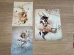 Posters 3 stuks Kinderkamer Mrs Mighetto, Ophalen of Verzenden, Zo goed als nieuw, Wanddecoratie