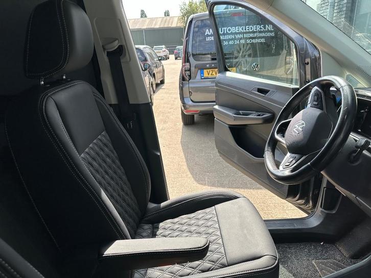 Voor stoelen met zwart leder voor VW Caddy cargo vanaf 2021, Auto-onderdelen, Interieur en Bekleding, Volkswagen, Nieuw, Ophalen