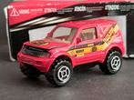 Mitsubishi pajero Dakar Rally 1:58 3inch Majorette Pol, Zo goed als nieuw, Verzenden