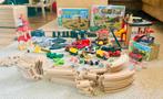 Brio brandweerkazerne + 2 houten treinbanen sets merk Lidl, Ophalen, Gebruikt, Jongen of Meisje