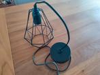 Hanglamp zwart metaal, Ophalen of Verzenden, Zo goed als nieuw, Minder dan 50 cm